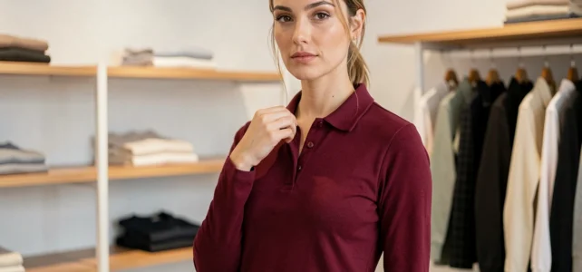 Comment choisir un polo femme manches longues : styles et astuces pour être tendance